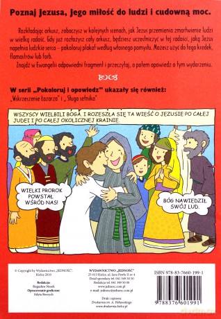 Pokoloruj i opowiedz. Młodzieniec z Nain [KSIĄŻKA]