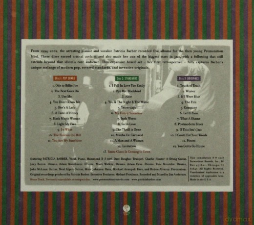 Patricia Barber: The Premonition Years: 1994-2002 [BOX] [3CD]