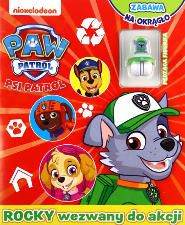 Psi Patrol. Zabawa na okrągło. Rocky [KSIĄŻKA]