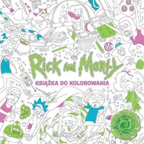 Rick and Morty Książka do kolorowania [KSIĄŻKA]