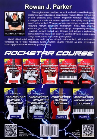 Rockstar Bass Course - poziom 1 - Rowan J. Parker [KSIĄŻKA]