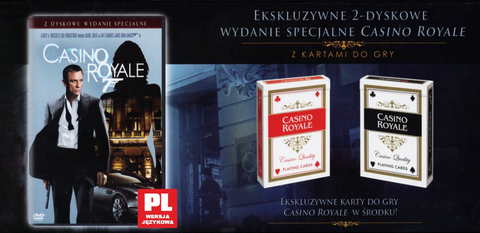 007 James Bond Casino Royale wydanie specjalne [BOX] [2DVD]+[KARTY]