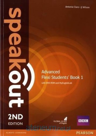 Speakout 2ed Advanced Flexi 1+DVD+MyEnglishLab - Antonia Clare, J. J. Wilson [KSIĄŻKA]