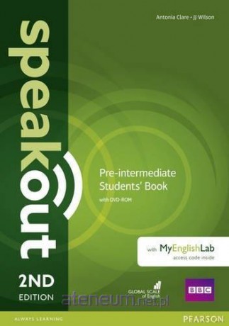 Speakout 2ed Pre-Intermediate+DVD+MyEngLab - Antonia Clare, J. J. Wilson [KSIĄŻKA]