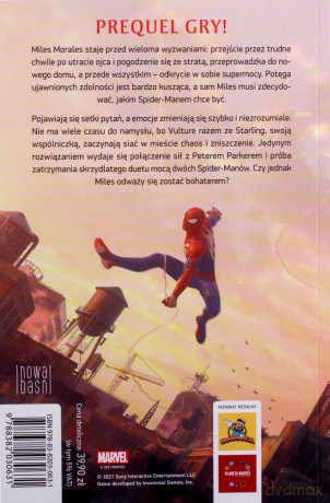 Spider-Man: Miles Morales - Skrzydła furii - Brittney Morris [KSIĄŻKA]