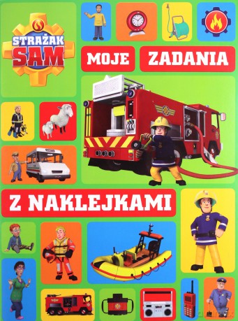 Strażak Sam. Moje zadania z naklejkami [KSIĄŻKA]