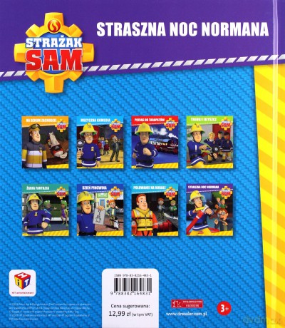 Strażak Sam. Straszna noc Normana [KSIĄŻKA]