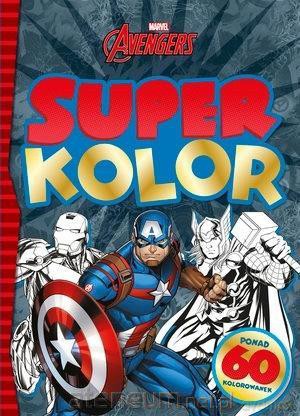 Superkolor. Marvel Avengers [KSIĄŻKA]