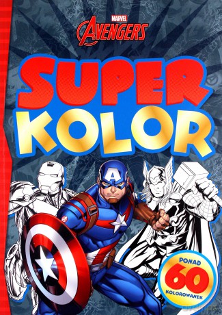 Superkolor. Marvel Avengers [KSIĄŻKA]