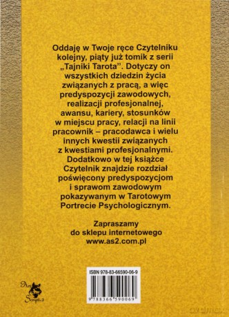 Tarot a praca - Alla Alicja Chrzanowska [KSIĄŻKA]