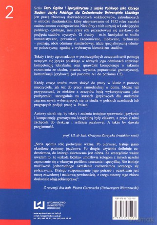 Testy semestralne wraz ze zbiorem ćwiczeń...B1-C1 - Aneta Romańska-Szeląg, Małgorzata Krzanowska [KSIĄŻKA]