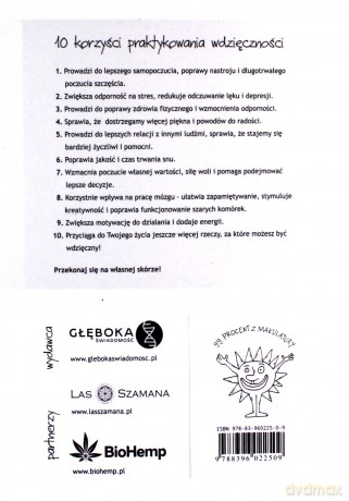 Wdzięcznopis.Dziennik do autoterapii wdzięcznością [KSIĄŻKA]