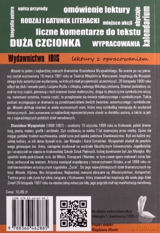 Wesele z opracowaniem - Stanisław Wyspiański [KSIĄŻKA]