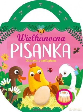Wielkanocna pisanka. Książka z naklejkami - Urszula Kozłowska [KSIĄŻKA]