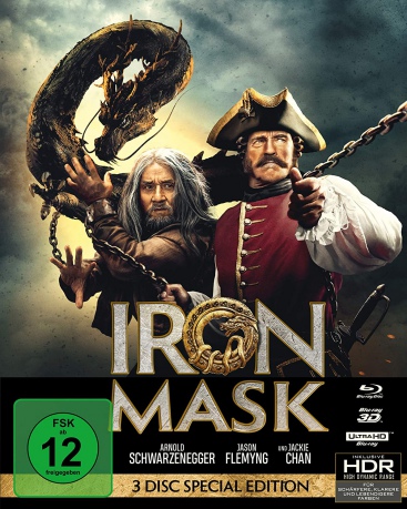 Iron Mask (Tajemnica pieczęci smoka) [Blu-Ray 4K]+[Blu-Ray 3D]+[Blu-Ray]
