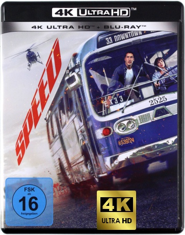 Speed (Speed - niebezpieczna prędkość) [Blu-Ray 4K]+[Blu-Ray]