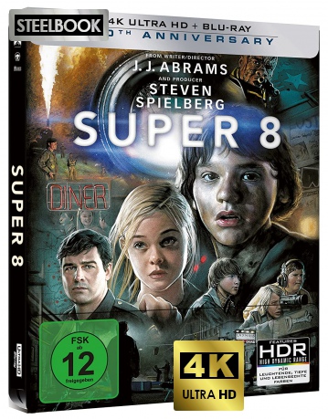 Super 8 (steelbook) [Blu-Ray 4K]+[Blu-Ray]