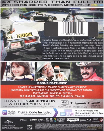 Smokey and the Bandit (Mistrz kierownicy ucieka) [Blu-Ray 4K]+[Blu-Ray]