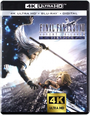 Final Fantasy VII: Advent Children Complete [Blu-Ray 4K]+[Blu-Ray]