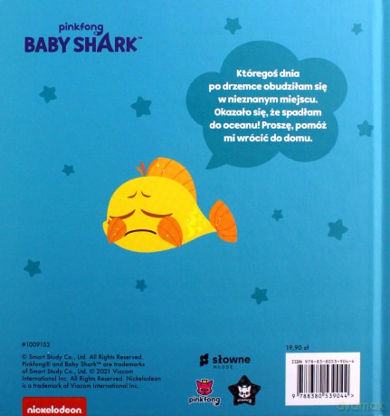 Baby Shark. Ryba z Nieba - Smart Study [KSIĄŻKA]
