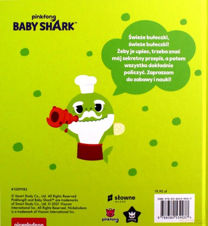 Baby Shark. Świeże bułeczki - Smart Study [KSIĄŻKA]