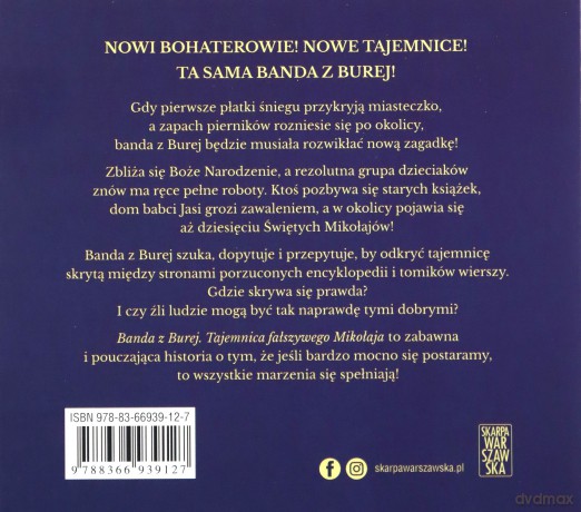 Banda z Burej. Tajemnica fałszywego Mikołaja - Magdalena Witkiewicz [AUDIOBOOK]