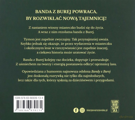 Banda z Burej. Tajemnica lasu - Magdalena Witkiewicz [AUDIOBOOK]