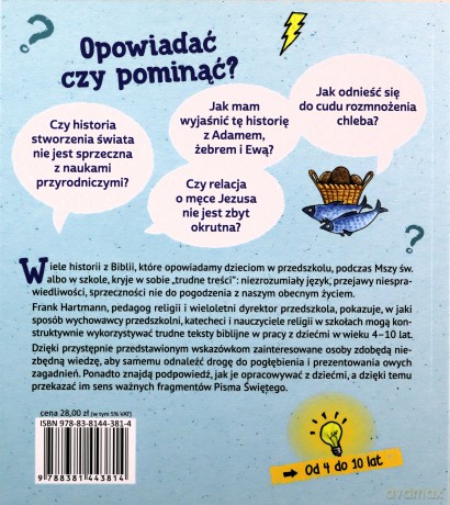 Jak objaśniać dzieciom trudne zagadnienia w Biblii - Frank Hartmann [KSIĄŻKA]