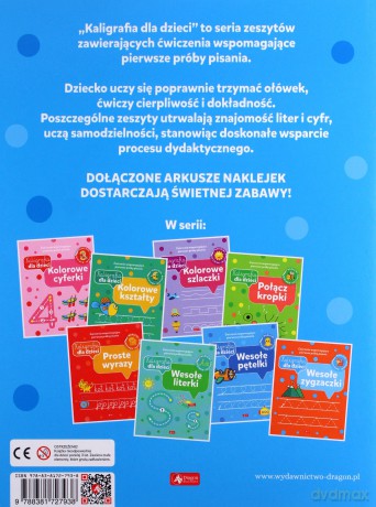 Kaligrafia dla dzieci. Wesołe pętelki [KSIĄŻKA]
