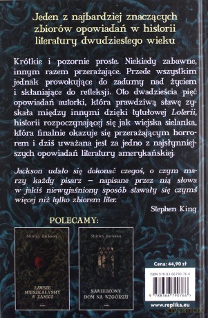 Loteria - Shirley Jackson [KSIĄŻKA]