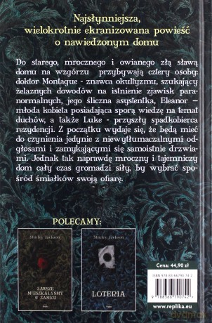 Nawiedzony dom na wzgórzu - Shirley Jackson [KSIĄŻKA]