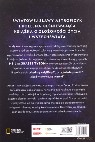 Pytania z Kosmosu. Kim jesteśmy, skąd się wzięliśmy i dokąd zmierzamy - James Trefil, Neil deGrasse Tyson [KSIĄŻKA]