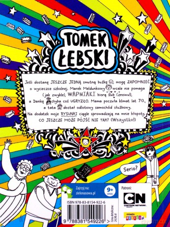 Tomek Łebski Wystrzałowa wycieczka szkolna (Serio) - Liz Pichon [KSIĄŻKA]