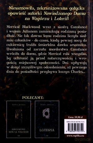 Zawsze mieszkałyśmy w zamku - Shirley Jackson [KSIĄŻKA]