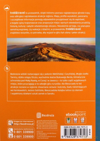 Bieszczady trek&travel - Tomasz Habdas [KSIĄŻKA]