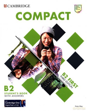 Compact First Student's Book with Answers - Peter May [KSIĄŻKA]