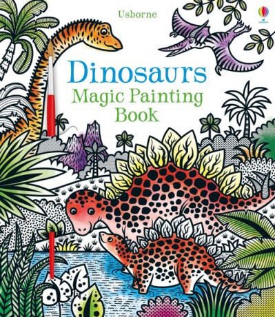 Dinosaurus Magic Painting Book [KSIĄŻKA]