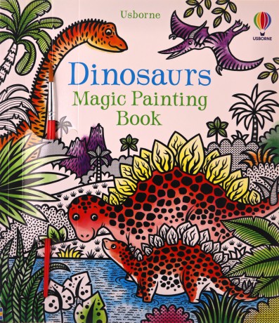 Dinosaurus Magic Painting Book [KSIĄŻKA]