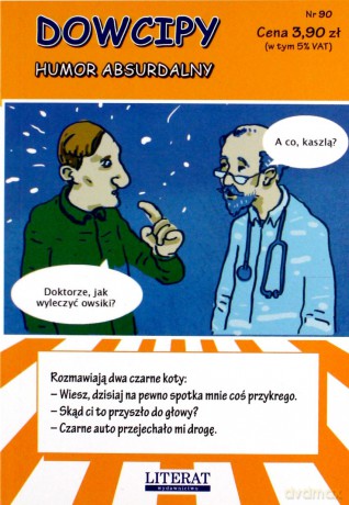 Dowcipy Dobry humor absurdalny - Adamczewski Przemysław [KSIĄŻKA]
