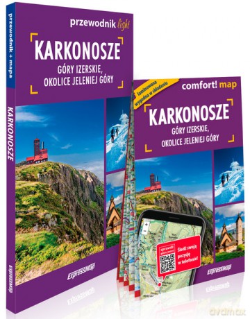 Karkonosze, Góry Izerskie, okolice Jeleniej Góry light: przewodnik + mapa [KSIĄŻKA]