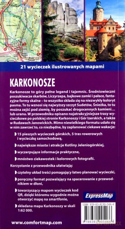 Karkonosze, Góry Izerskie, okolice Jeleniej Góry light: przewodnik + mapa [KSIĄŻKA]
