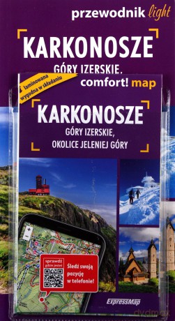 Karkonosze, Góry Izerskie, okolice Jeleniej Góry light: przewodnik + mapa [KSIĄŻKA]