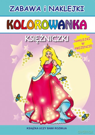 Kolorowanka Księżniczki [KSIĄŻKA]