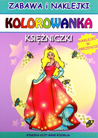 Kolorowanka Księżniczki [KSIĄŻKA]