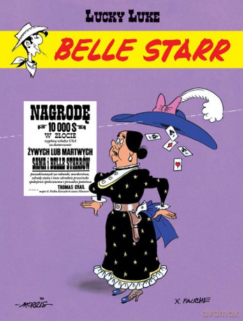 Lucky Luke Belle Starr - Xavier Fauche [KOMIKS]