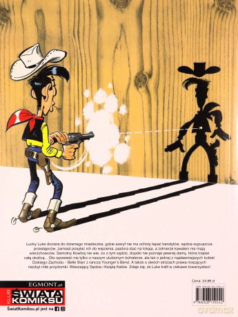 Lucky Luke Belle Starr - Xavier Fauche [KOMIKS]