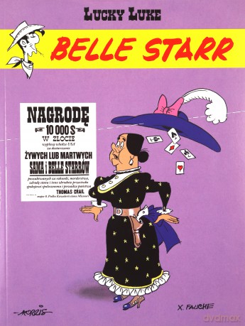 Lucky Luke Belle Starr - Xavier Fauche [KOMIKS]