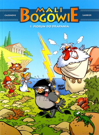 Mali Bogowie (Tom 1) Piorun do drapania [KOMIKS]