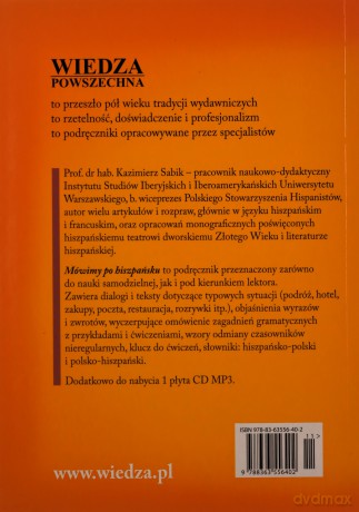 Mówimy po hiszpańsku - Kazimierz Sabik [KSIĄŻKA]