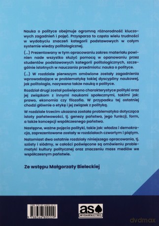Nauka o polityce Skrypty akademickie - Małgorzata Bielecka [KSIĄŻKA]